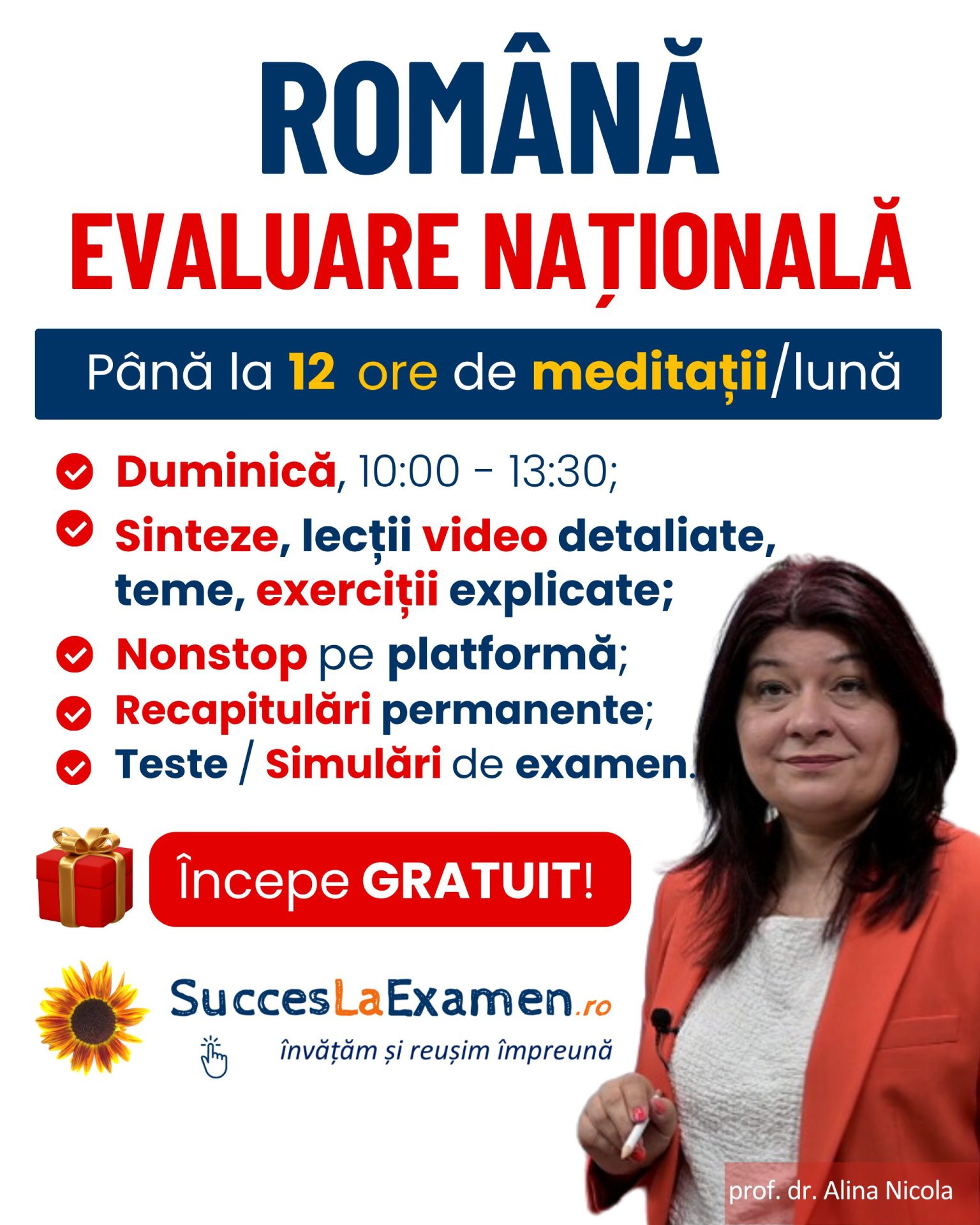 Limba și Literatura Română pentru Evaluarea Națională 2026
