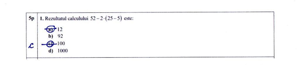 Model corectare Evaluarea Națională - Matematică. Sfaturi utile pentru examenul de Evaluare Națională.